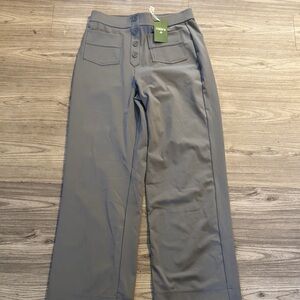 Brand new! HALARA Gray Straight Leg Pants SZ Large